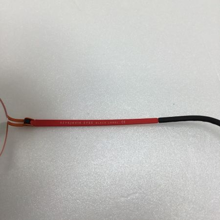  REYKJAVIK 眼鏡 JESPER Col 3  オレンジ x レッド