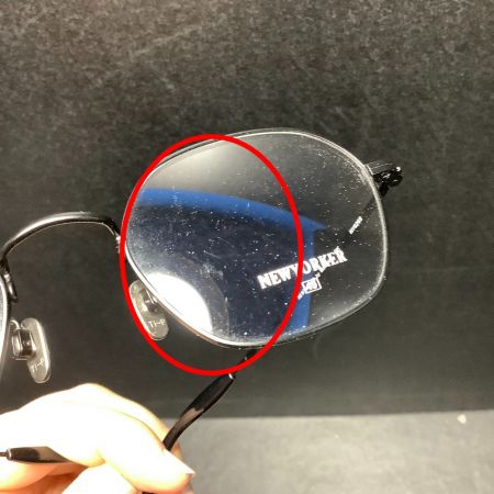  NEWYORKER ニューヨーカ 眼鏡 NEWYORKER ニューヨーカー ブラック N6268-49-BK