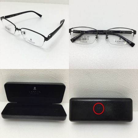  LANVIN ランバン  眼鏡 LANVIN ランバン　ブラック　TITANIUM　COL.0530 VLC032J
