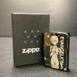 ▲▲  オイルライター ZIPPO ジッポ エヴァンゲリオン 綾波レイ チタンコート Sランク