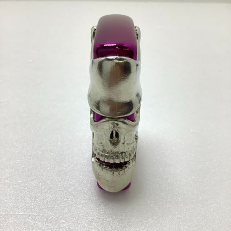   ライター ZIPPO ジッポ BIG SKULL ビッグスカル パープル