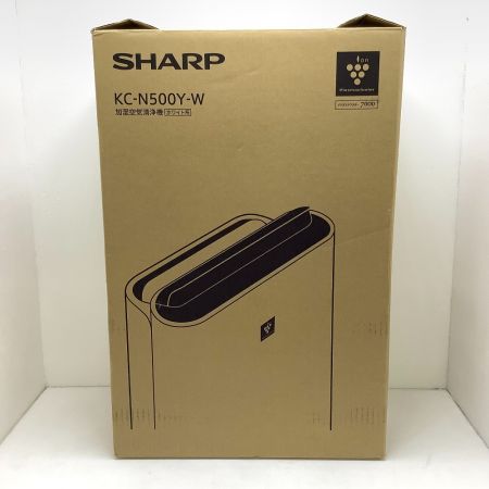 新品・未使用品】SHARP 加湿空気清浄機 KC-N500Y ホワイト-