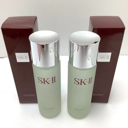  SKⅡ 未使用品 ふきとり用化粧水 SK2 フェイシャルトリートメントクリアローション 2本セット