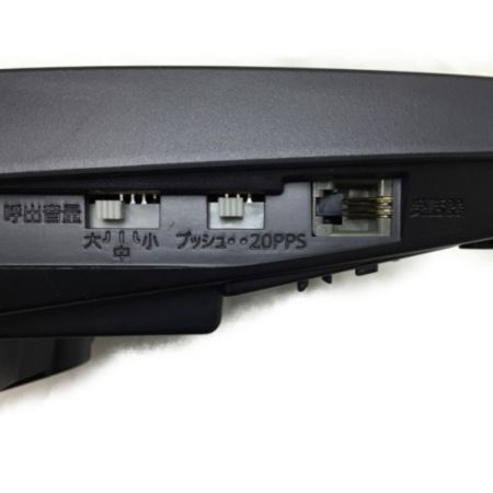 Panasonic パナソニック 電話機 デザインテレフォン VE-F04-K ブラック｜中古｜なんでもリサイクルビッグバン