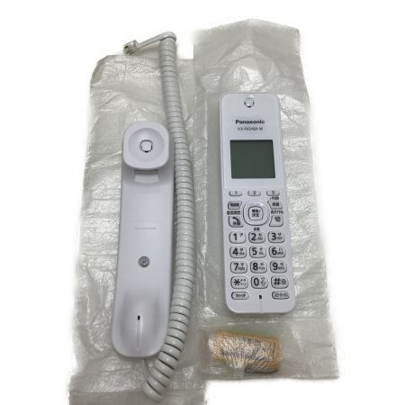  Panasonic パナソニック コードレス電話機（子機1台付） VE-GD26DL-W ホワイト