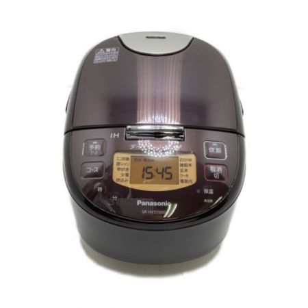  Panasonic パナソニック 炊飯器 IH炊飯ジャー SR-HVD1000-T ブラウン