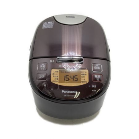 Panasonic パナソニック 炊飯器 IH炊飯ジャー SR-HVD1000-T ブラウン｜中古｜なんでもリサイクルビッグバン