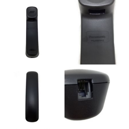  Panasonic パナソニック 電話機 デザインテレフォン VE-F04-K ブラック