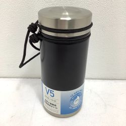 ▲▲ MIZU 未使用品  ステンレスボトル 保温 保冷 水筒 ミズボトル V5 ブラック 450ｍｌ Sランク