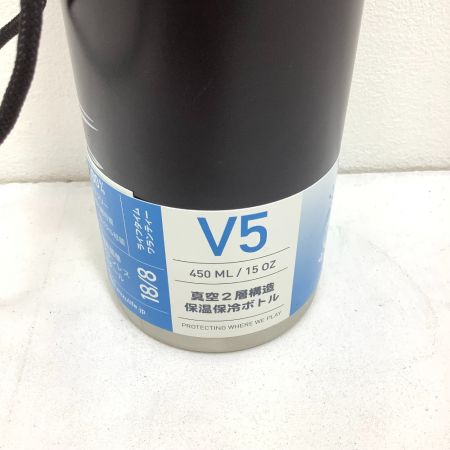  MIZU 未使用品  ステンレスボトル 保温 保冷 水筒 ミズボトル V5 ブラック 450ｍｌ