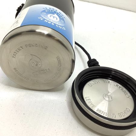  MIZU 未使用品  ステンレスボトル 保温 保冷 水筒 ミズボトル V5 ブラック 450ｍｌ