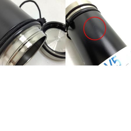  MIZU 未使用品  ステンレスボトル 保温 保冷 水筒 ミズボトル V5 ブラック 450ｍｌ