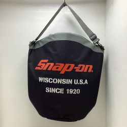 ▲▲ Snap-on スナップオン Snap-on スナップオン ツールバッグ ショルダーバッグ ブラック×グレー Sランク