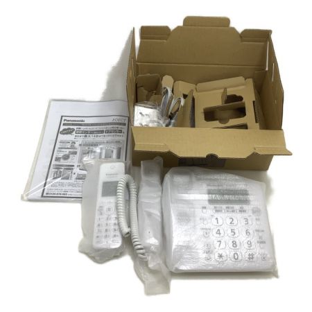  Panasonic パナソニック コードレス電話機（子機1台付） VE-GD26DL-W ホワイト