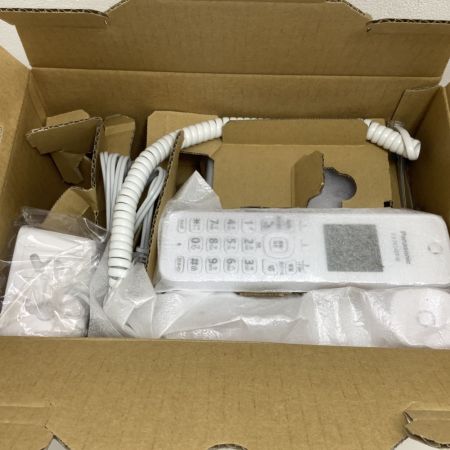  Panasonic パナソニック コードレス電話機（子機1台付） VE-GD26DL-W ホワイト