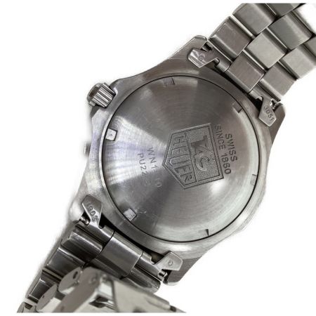  TAG HEUER タグホイヤー クオーツ腕時計　TAG HEUER　200METERS　エクスクルーシブプロフェッショナル　　黒文字盤　本体のみ WN1110
