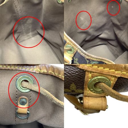  LOUIS VUITTON ルイヴィトン ショルダーバッグ ノエ モノグラム 巾着 M422224 ブラウン