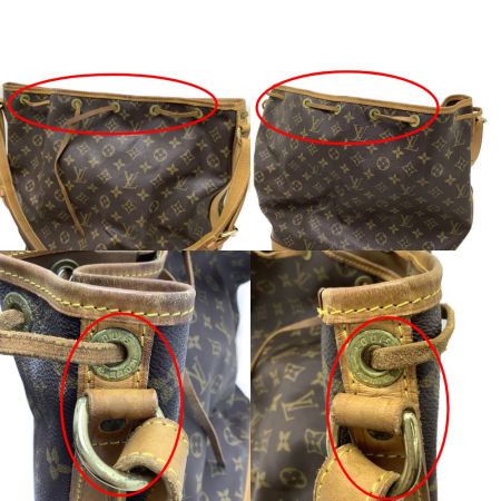  LOUIS VUITTON ルイヴィトン ショルダーバッグ ノエ モノグラム 巾着 M422224 ブラウン