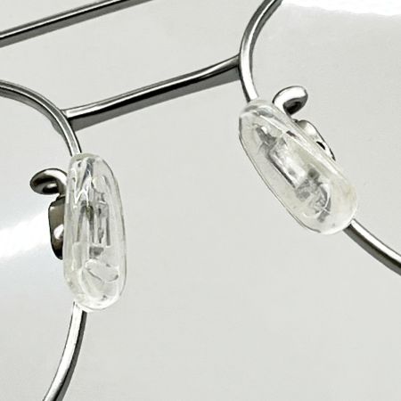   Darwin ダーヴィン 伊達メガネ 眼鏡 ケース付 D0042-54-GR シルバー×ブラック