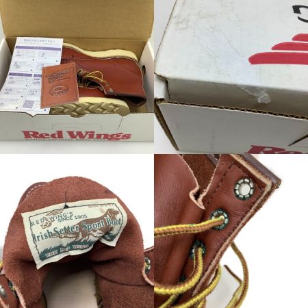  RED WING レッドウィング ブーツ 靴 6 1/2 E  ブラウン