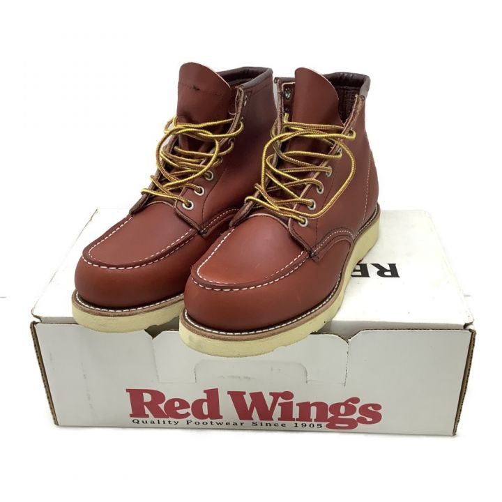 RED WING レッドウィング ブーツ 靴 6 1/2 E ブラウン｜中古｜なんでも 