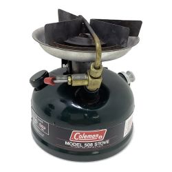 ▲▲ Coleman コールマン アウトドア ガスコンロ シングルガスバーナー STOVE 1987年 508 Cランク