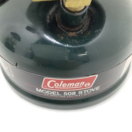  Coleman コールマン アウトドア ガスコンロ シングルガスバーナー STOVE 1987年 508
