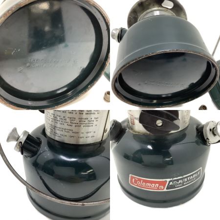  Coleman コールマン アウトドア ワンマントル ガソリンランタン ADJUSTABLE ONE MANTLE 286A700 グリーン