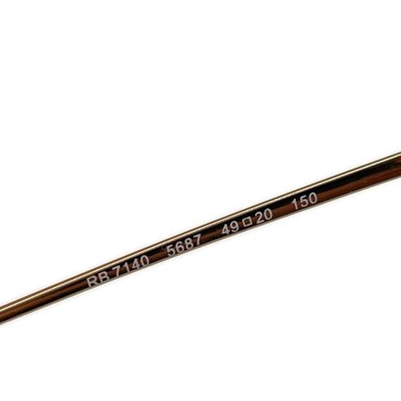  RAY-BAN レイバン 眼鏡フレーム 5687 49□20 150 鼻パット欠品 RB7140 ブラウン系