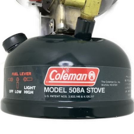  Coleman コールマン アウトドア ガスコンロ シングルガスバーナー STOVE 508A