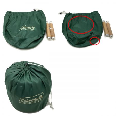  Coleman コールマン アウトドア 鍋セット クッカー フライパン 4点セット グリーン