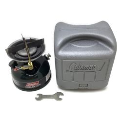 ▲▲ Coleman コールマン STOVE シングルガスバーナー ケース付き 508 グリーン Cランク
