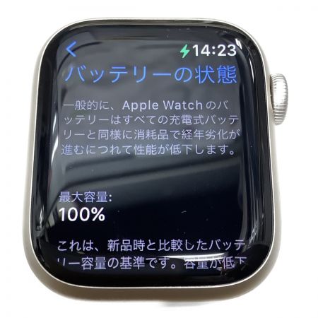  Apple アップル APPLE WATCH series7 41MM  MKMY3J/A