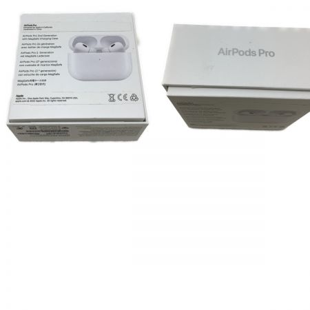  Apple アップル ワイヤレスイヤホン AirPods PRO2 MQD83J/A