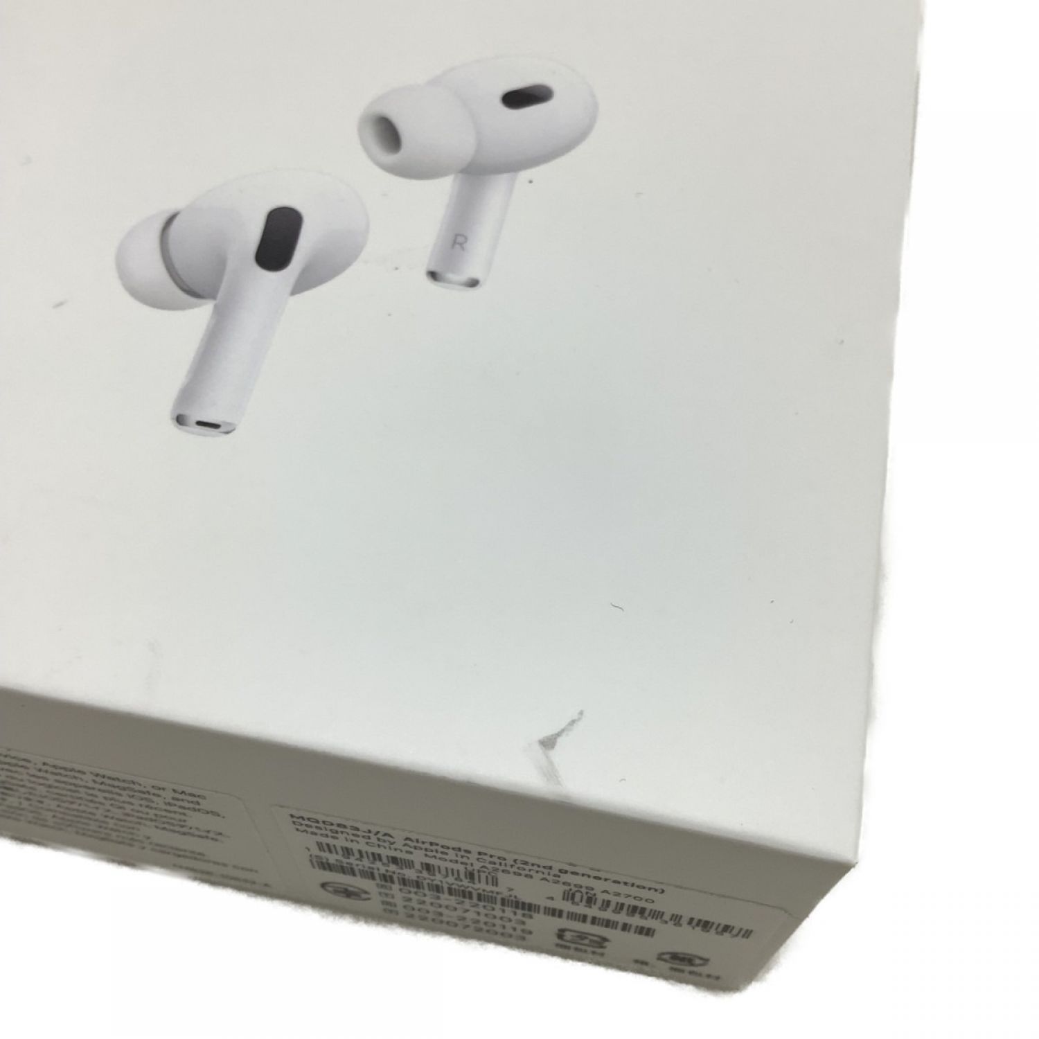 最新 【中古】Apple AirPods Pro 傷あり 動作確認済み イヤフォン 