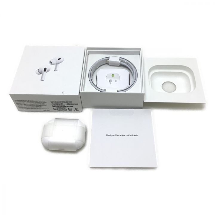 中古】 Apple アップル AirPods PRO2 ワイヤレスイヤホン MQD83J/A ...