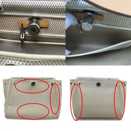  HERMES エルメス HERMES ショルダーバッグ エールラインPM 038465CK-21 □H刻印 038465CK-21 ベージュ