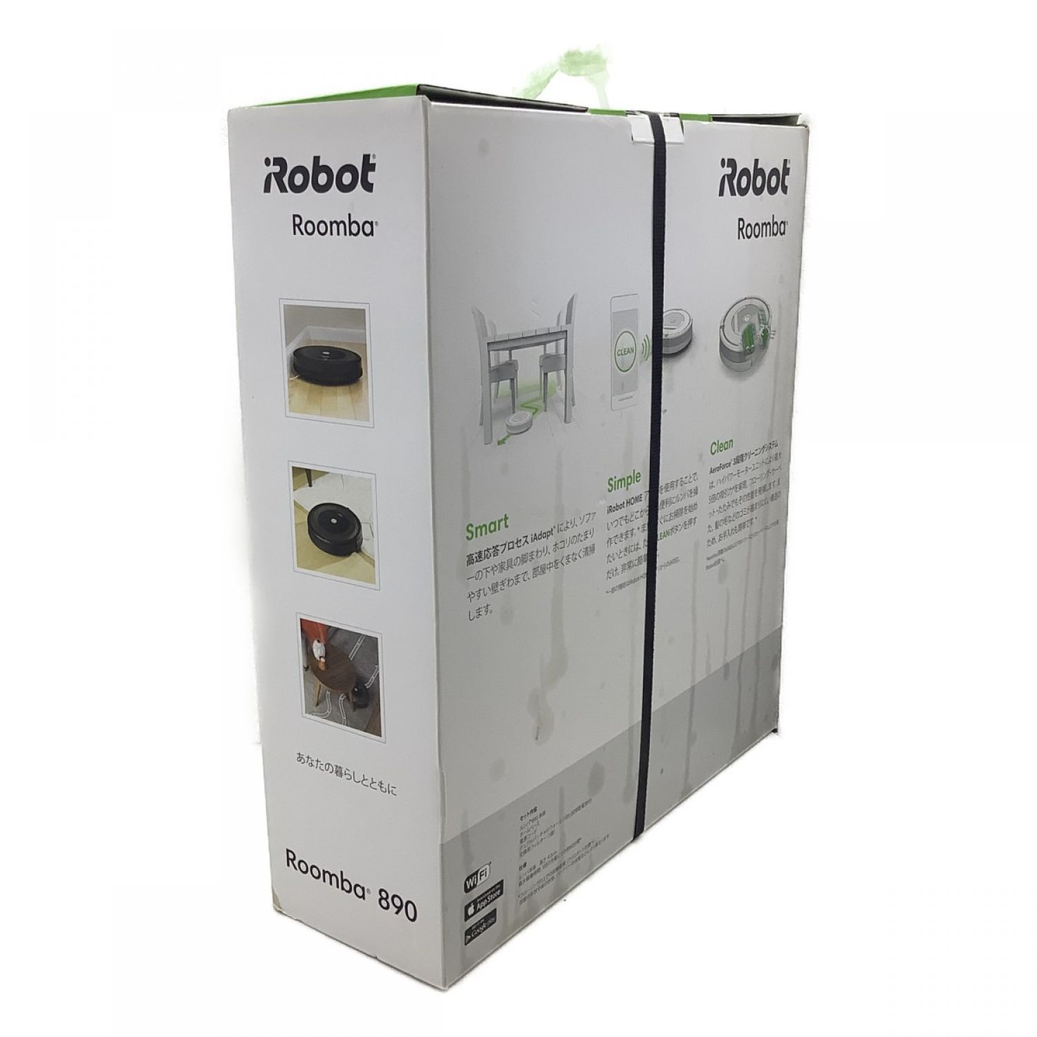 中古】 ルンバ 開封済未使用品 iRobot Roomba ロボット掃除機 890 A