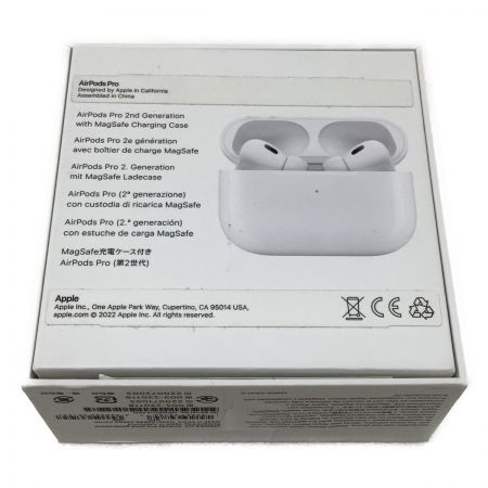  Apple アップル AirPods PRO 第二世代 MQD83J/A