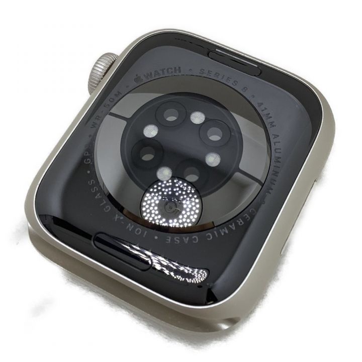 Apple アップル APPLE WATCH SERIES 8 41mm ALUMI STARLIGHT MNP63