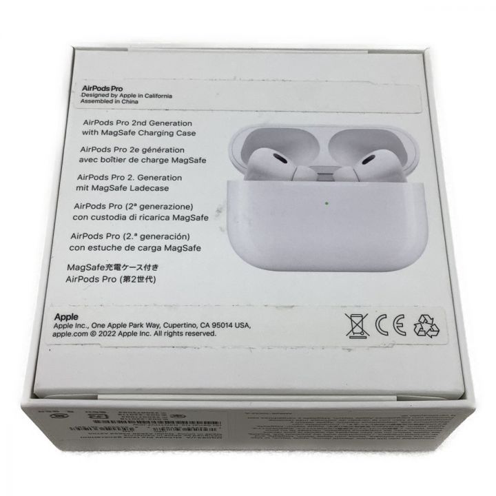 Apple アップル AirPods PRO 第二世代 MQD83/A - 中古家電製品