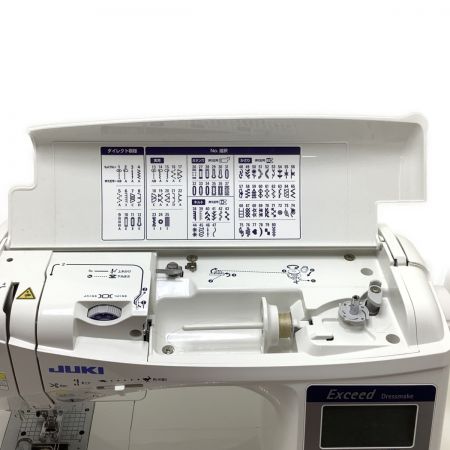  JUKI ジャンク品 動作確認済 EXCEED ドレスメイク ミシン ジューキ コンピューターミシン HZL-F400JP