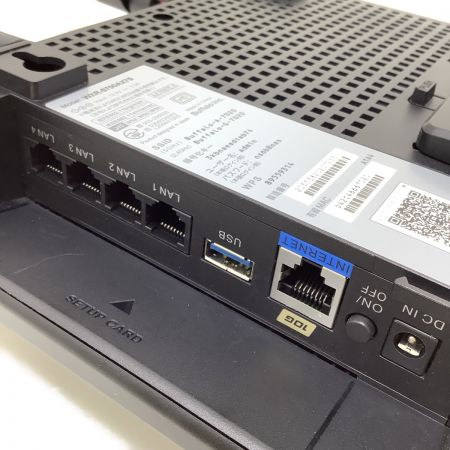 BAFFALO バッファロー ルーター スイッチングハブ付 AX7 WXR