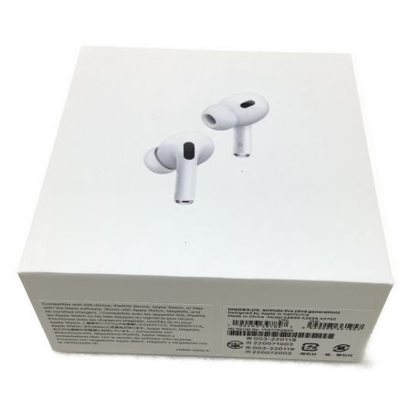  Apple アップル AirPods PRO 第二世代 ワイヤレスイヤホン MQD83J/A