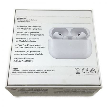  Apple アップル AirPods PRO 第二世代 ワイヤレスイヤホン  MQD83J/A