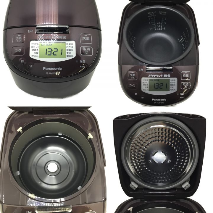 Panasonic パナソニック 炊飯器 IH炊飯ジャー Panasonic SR-HVD1010-T 2022年製 5.5合(1.0L) SR- HVD1010-T｜中古｜なんでもリサイクルビッグバン