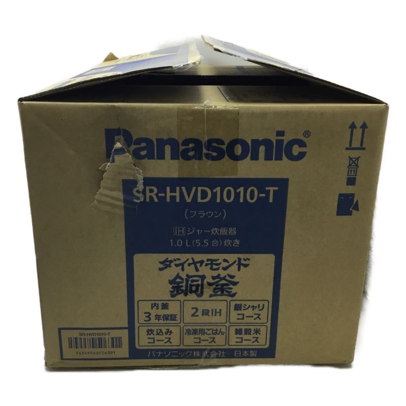 中古】 Panasonic パナソニック 炊飯器 IH炊飯ジャー Panasonic SR 