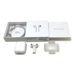 ▲▲ Apple アップル AirPods 第二世代 ワイヤレスイヤホン  MRXJ2J/A Cランク