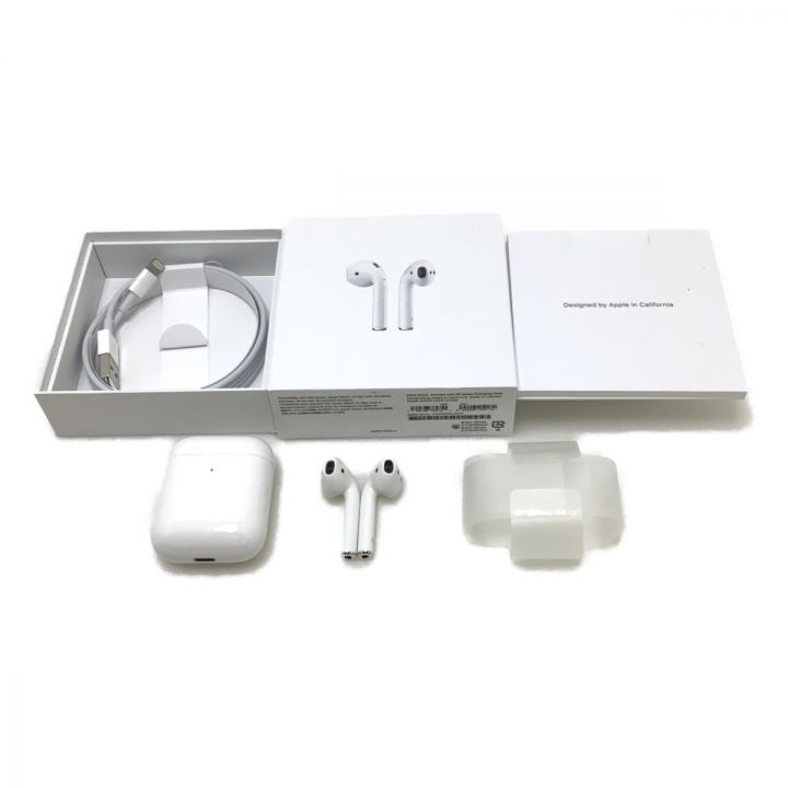 Apple アップル AirPods 第二世代 ワイヤレスイヤホン MRXJ2J/A｜中古｜なんでもリサイクルビッグバン