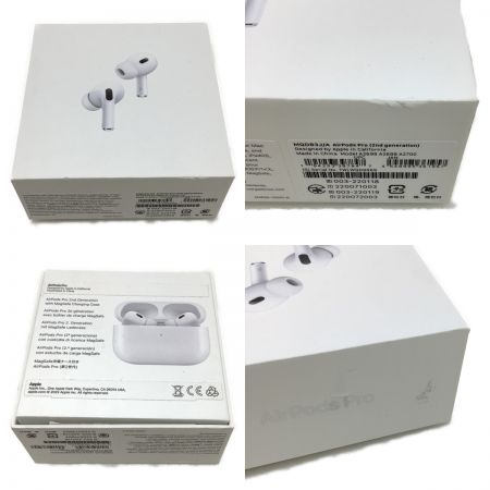  Apple アップル AirPods PRO 第二世代 MQD83J/A